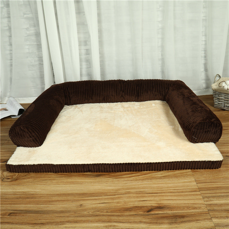 Corduroy Pet Sofa Bed