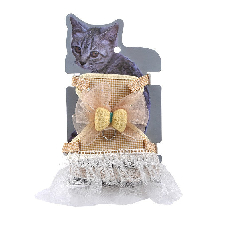Tie Lace Princess Dog Dress