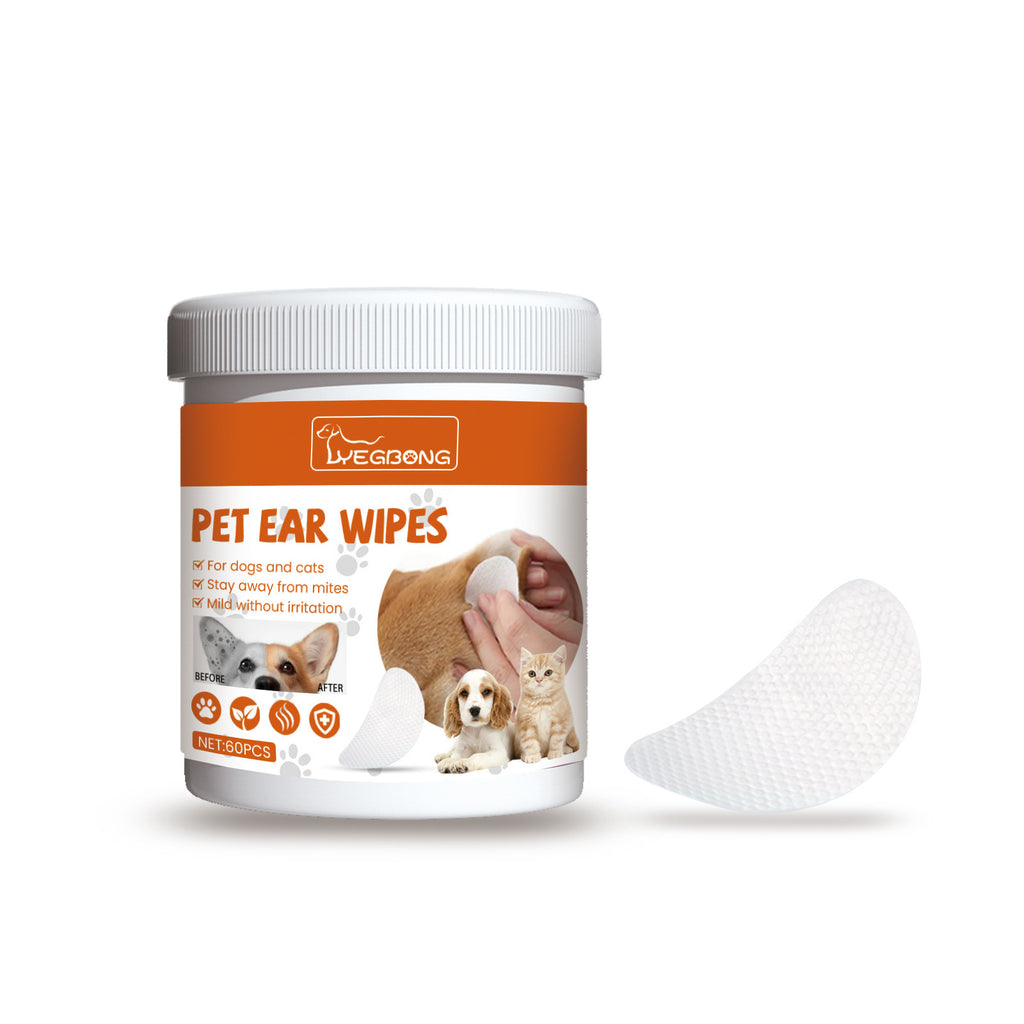 Gentle Pet Cleaning Wipes