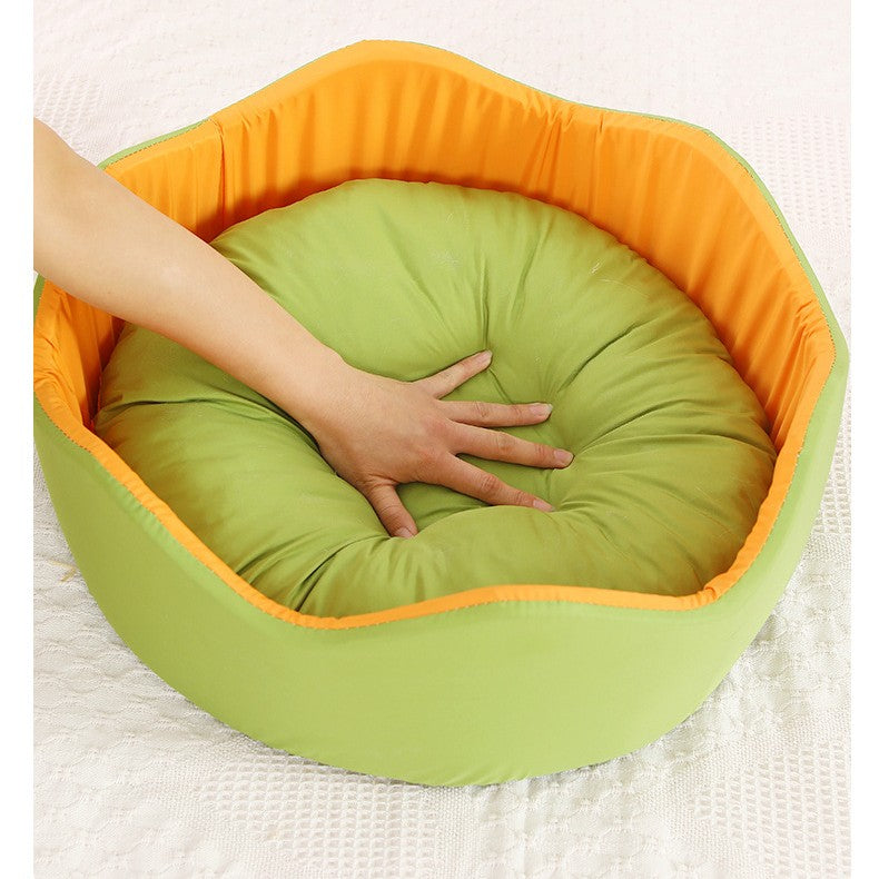 Breathable Ice Silk Pet Dog Bed