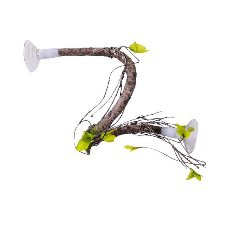 Suction-Cup Simulated Tree Vine Perch