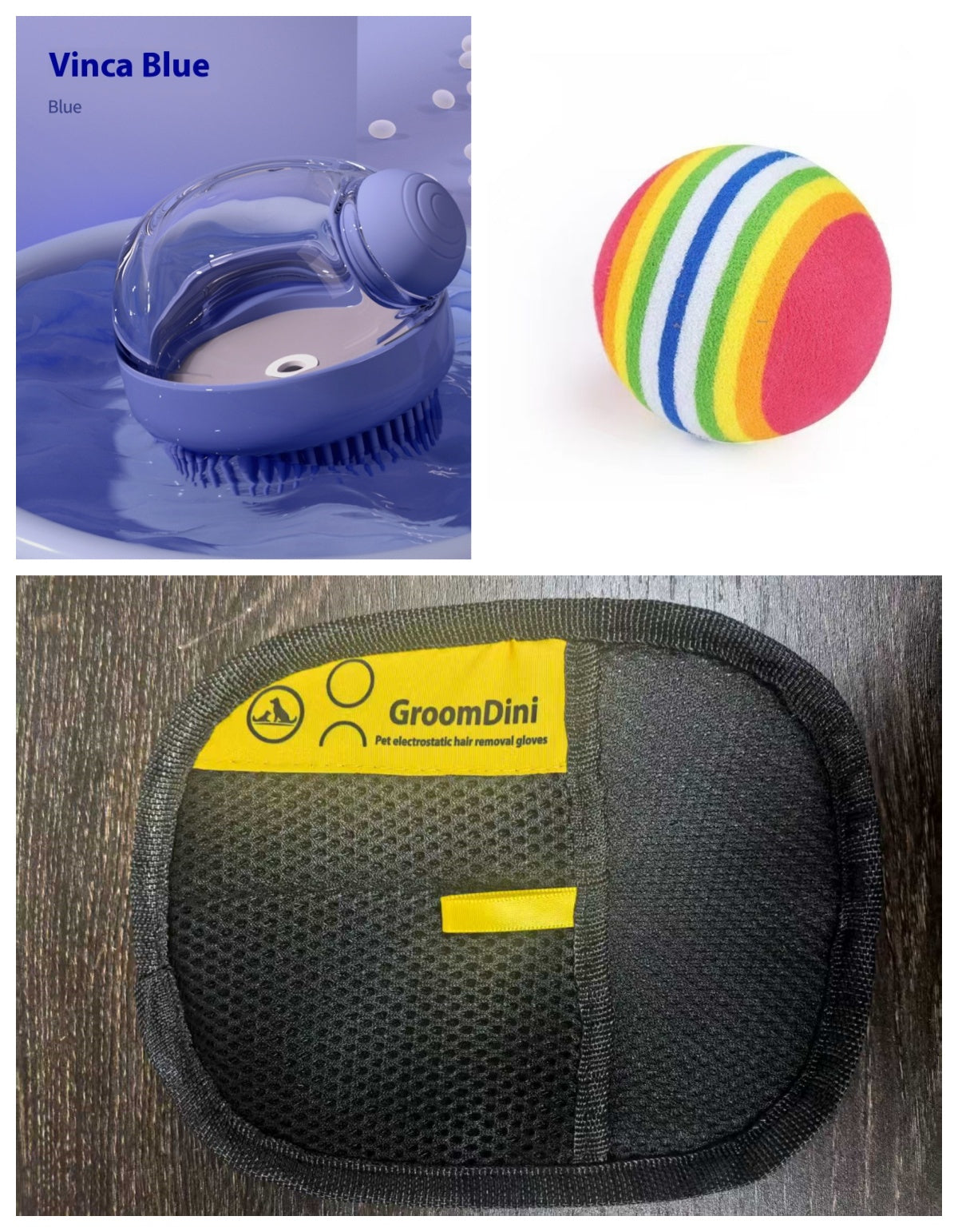 Pet Bath Silicone Bath Brush