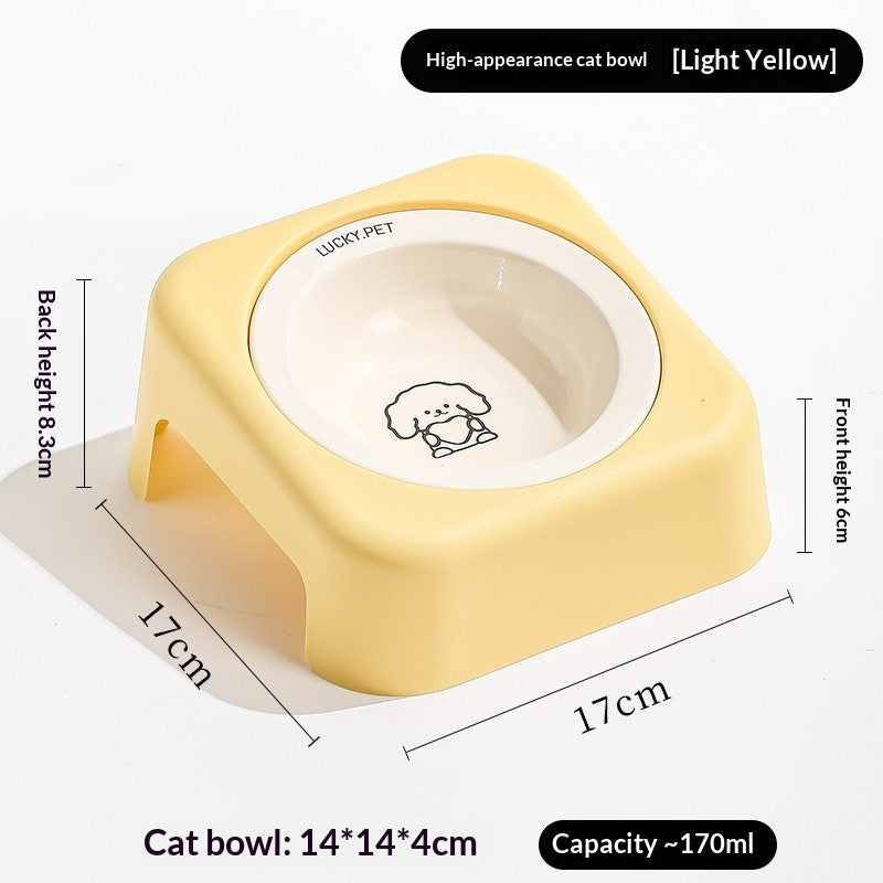 Creative Cartoon Flying Saucer Bowl With Bowl Stand