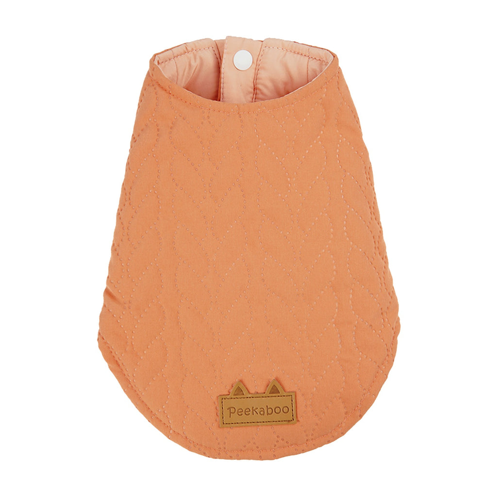 Autumn And Winter Warm Jacquard Button Two-Piece Cotton Padded Clothes