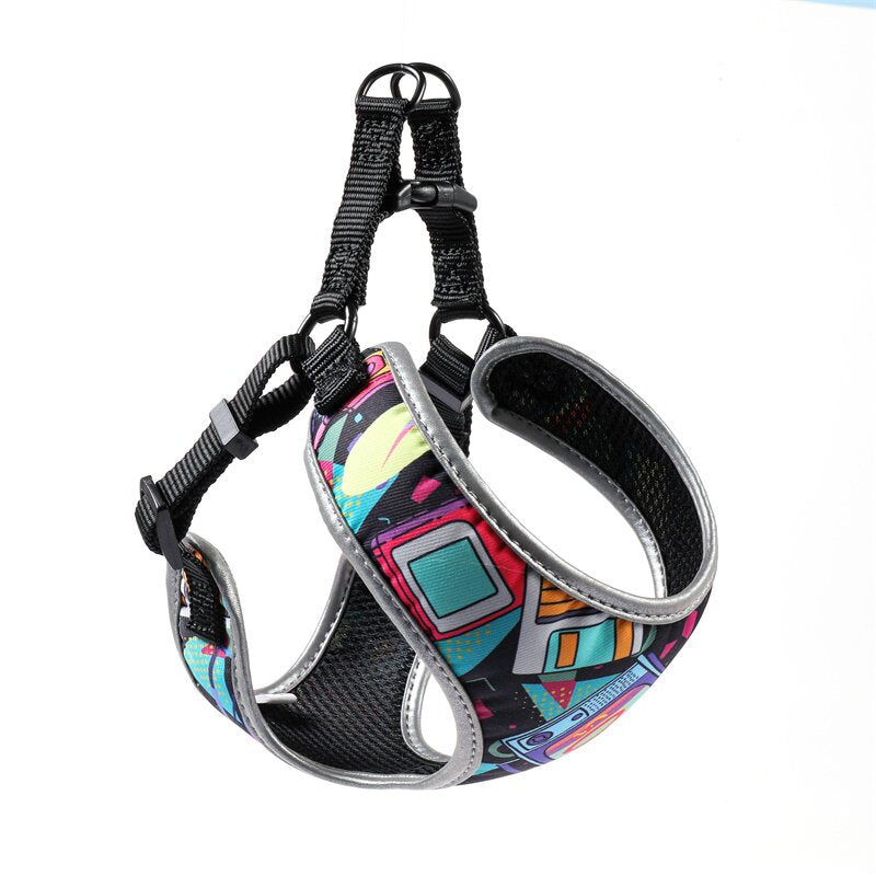 Vest-Style Dog Walking Harness Leash