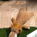 Pet Toy Plush Dog Grinding Teeth Interactive Toy Cute Animal Shape