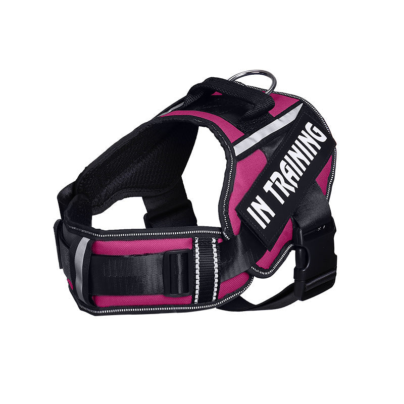 Reflective Custom Dog Chest Harness Leash