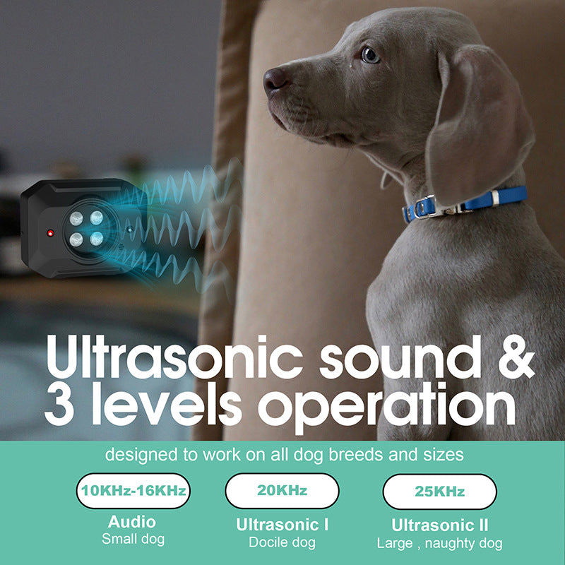 Portable Ultrasonic Anti-Barking Device