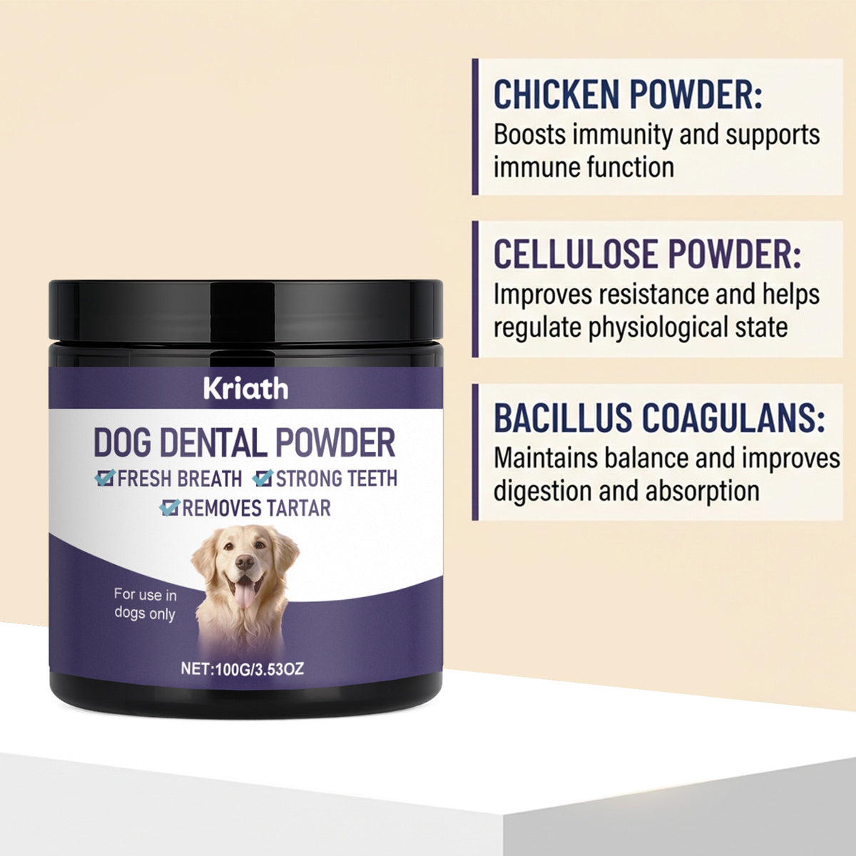 Dog Specific Breath Freshener Powder