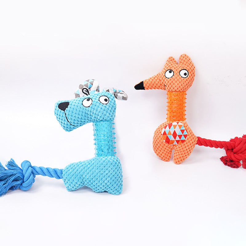 Plush Squeaky Chew Toys For Dogs