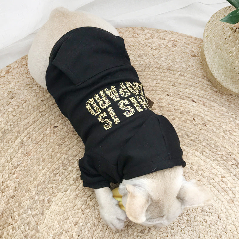 Warm Pet Clothing Plus Fleece Dog Sweater