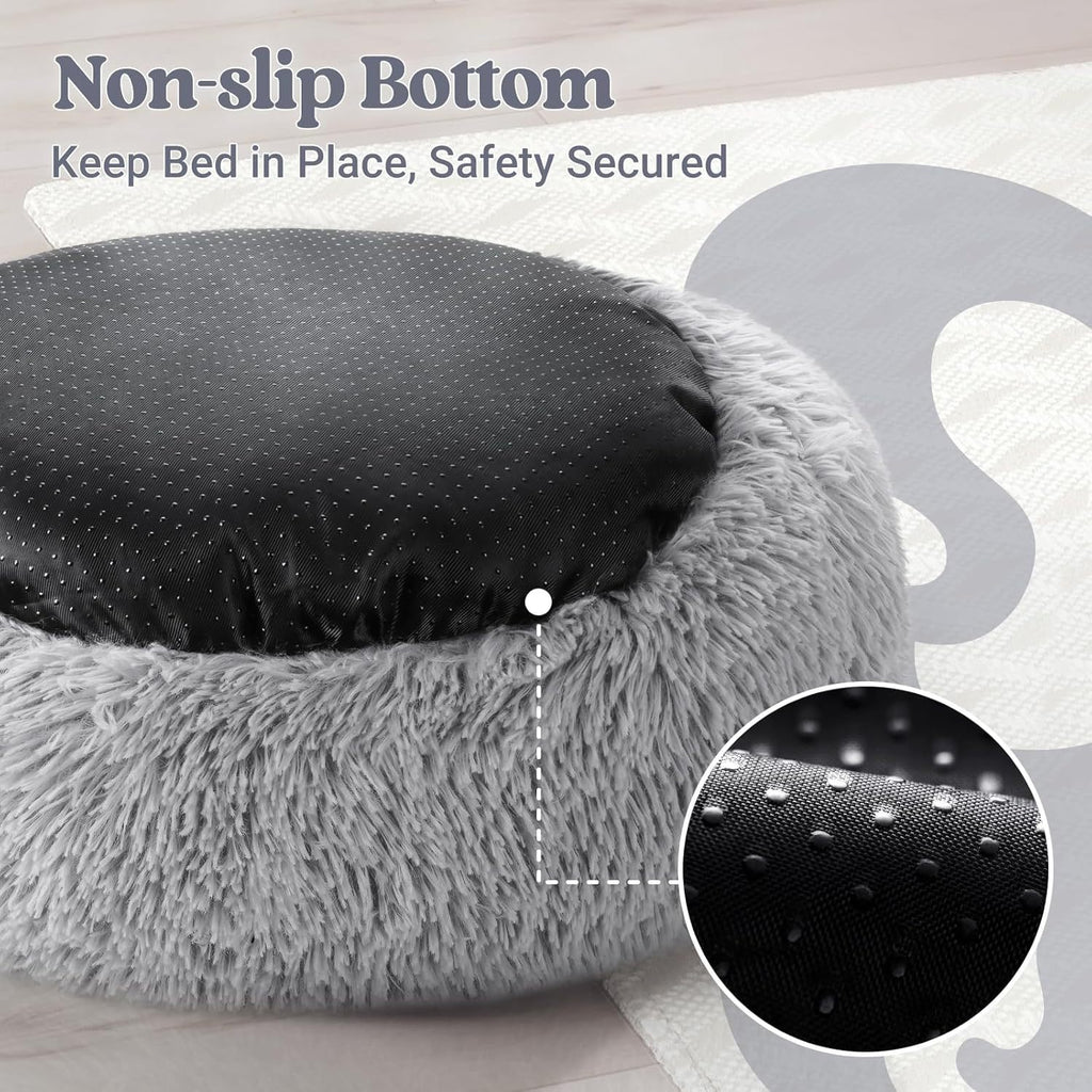 Round Warm Bed for Small Medium Dogs