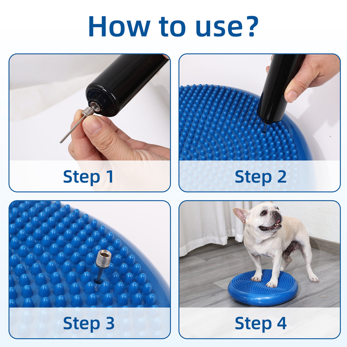 Thickened PVC Pet Balance Disc and Training Pad
