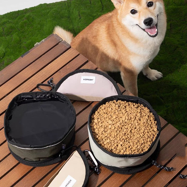 Folding Bowl For Pet Dog Traveling