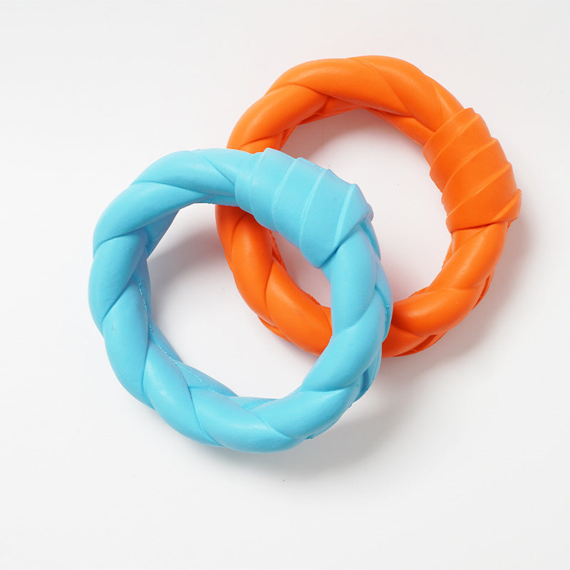 Teeth Leaking Dog Toy Can'T Bite Interactive Training Inflated Ego Rubber Medium Dog Toy