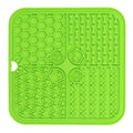 Silicone Pet Suction Cup Licking Pad Pet Placemat Silicone Licking Plate Pad