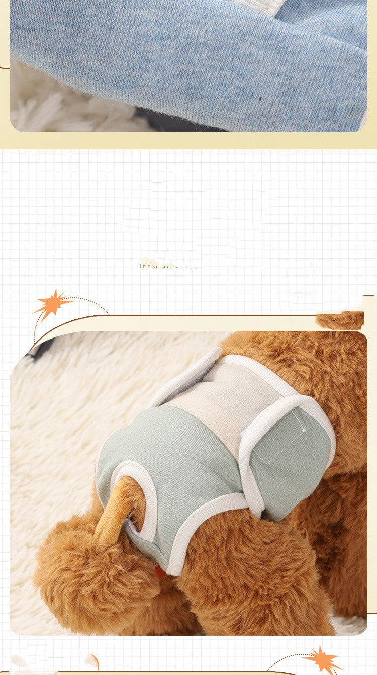 Breathable Pure Cotton Dog Safety Pants