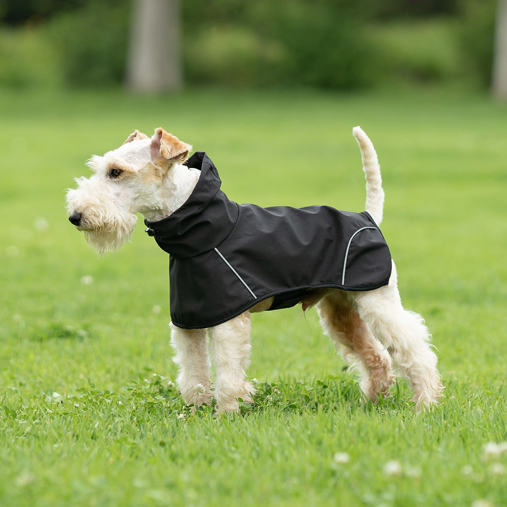 Full-Covering Hooded Dog Raincoat