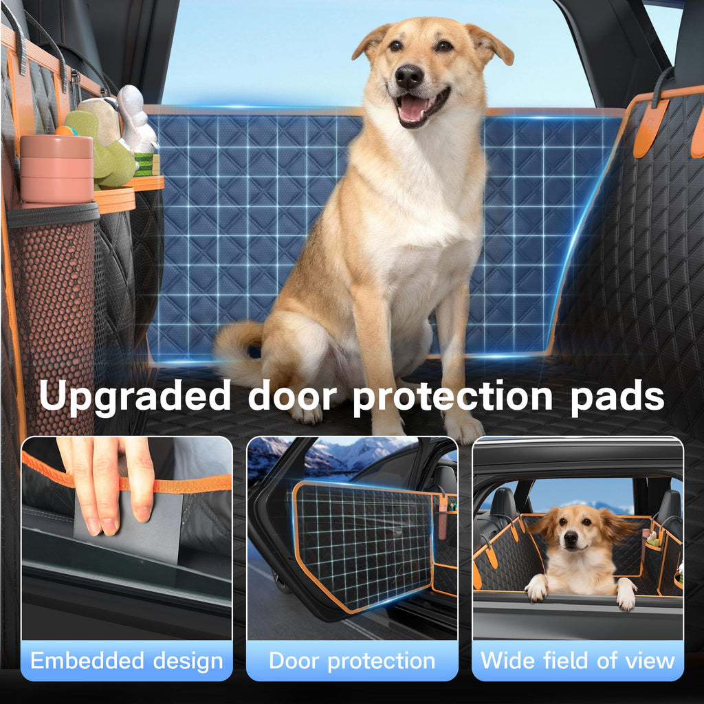 Hard Bottom Dog Back Seat Cover