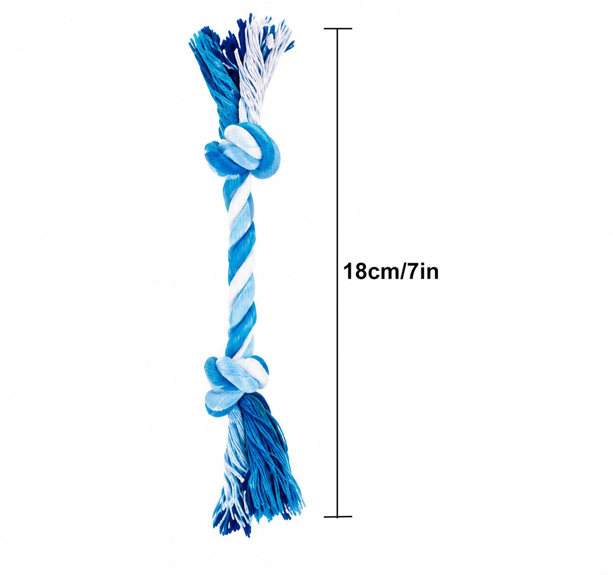 Four-Pack Mini Rope Chew Toys for Small Dogs