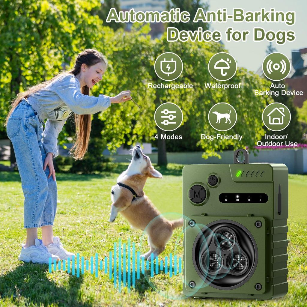 Automatic Ultrasonic Dog Bark Deterrent