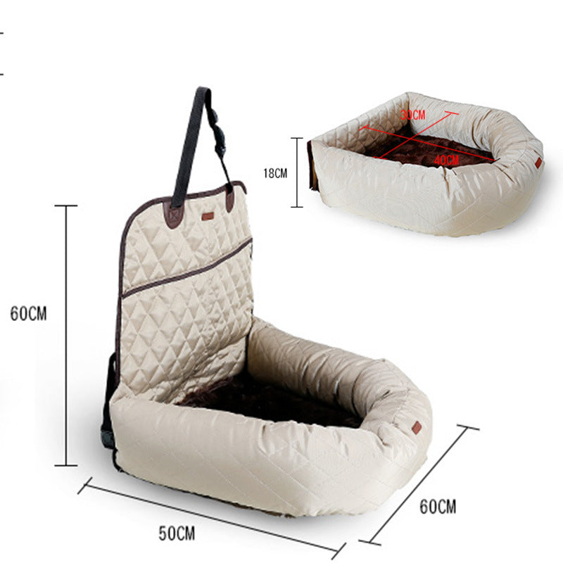 Thickened Pet Dog Car Mat Removable And Washable Warm