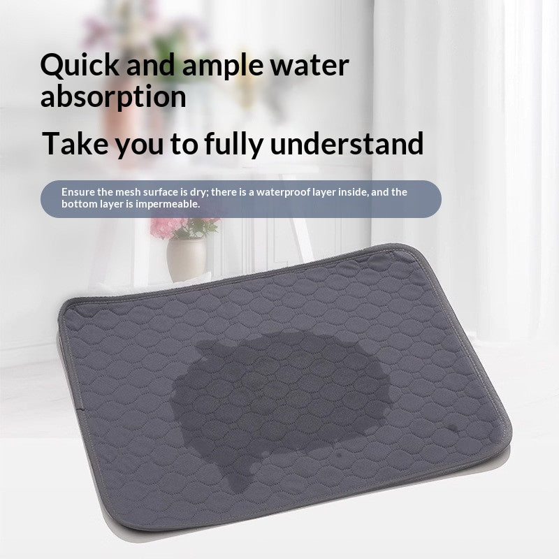 Waterproof Pet Pee-Plec Mattress For Sleeping Washable Mat For Dog Cages