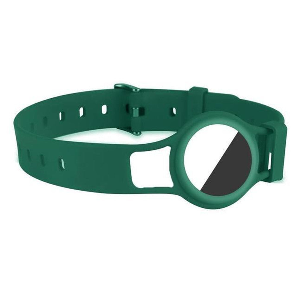 Compatible With Apple, Suitable For Apple Airtags Silicone Pet Collar Positioning Tracker, Pet Anti-Lost Device Protective Cover