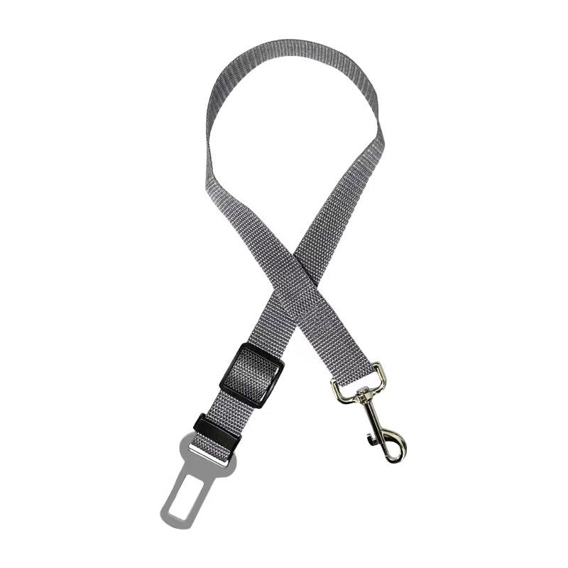Adjustable Dog Car Seat Belt With Collar