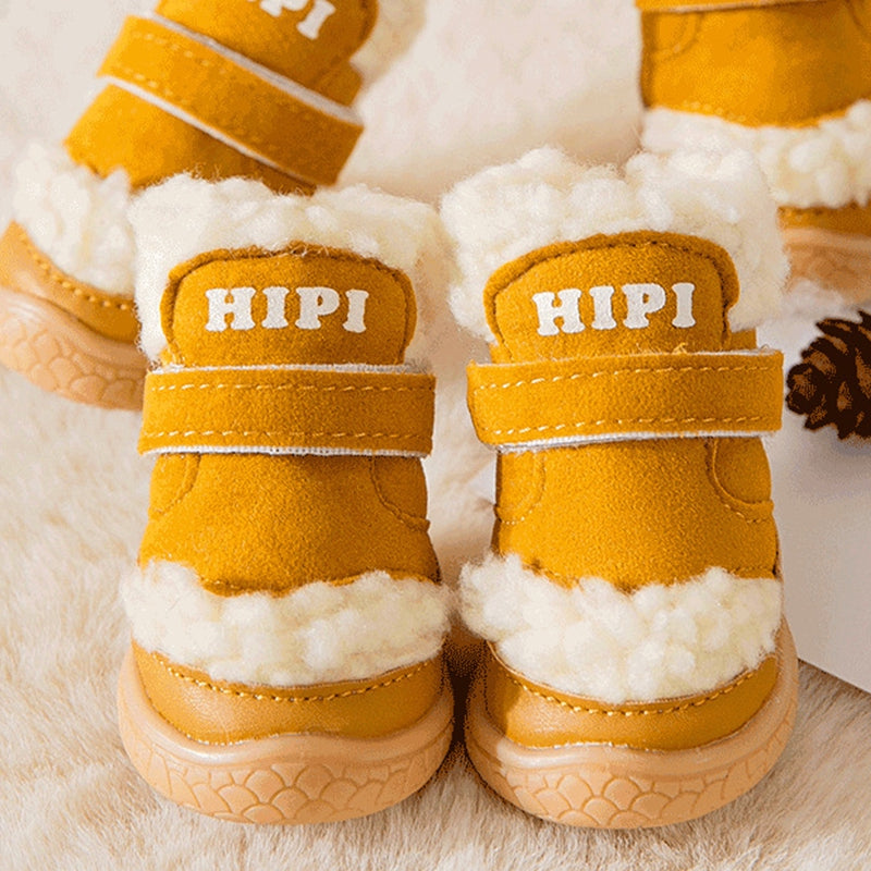 Thick Anti-Slip Winter Dog Boots