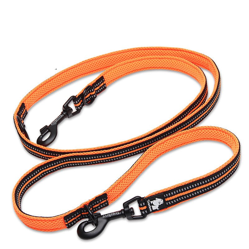 Multi-Functional Pet Dog Traction Rope Double-Ended Outdoor
