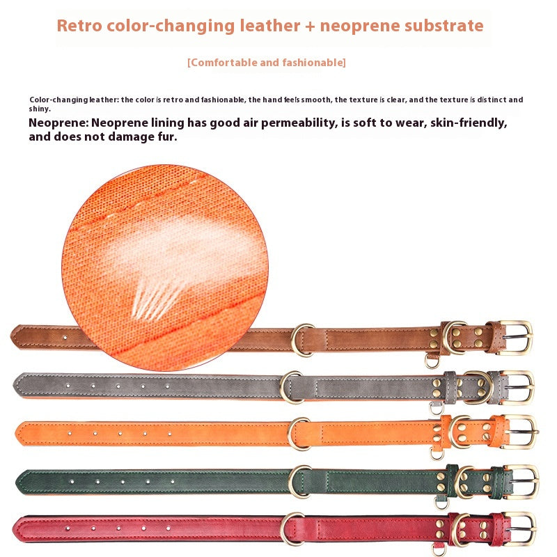 Pet Collar Can Carve Writing Breathable Dog Harness