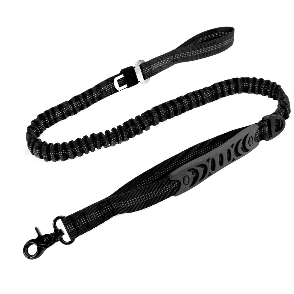 Adjustable Bungee Dog Leash With Car Seatbelt