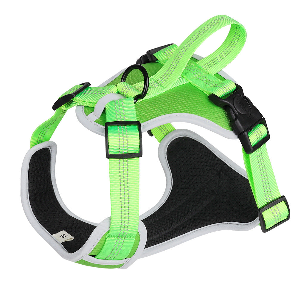 Explosion-Proof Big Dog Chest Strap Vest Pet Hand Holding Rope