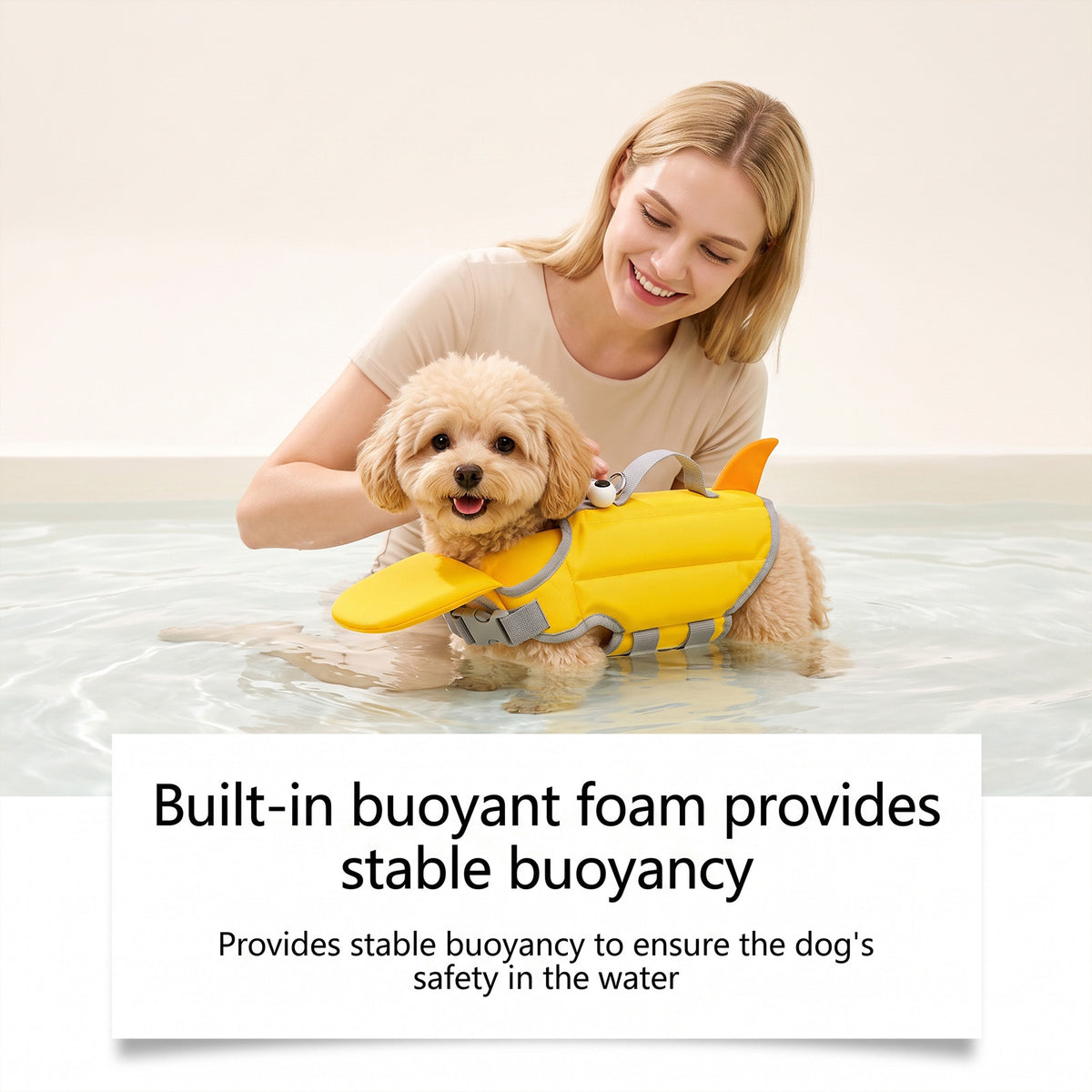 Dog Buoyancy Vest for Everyday Swimming