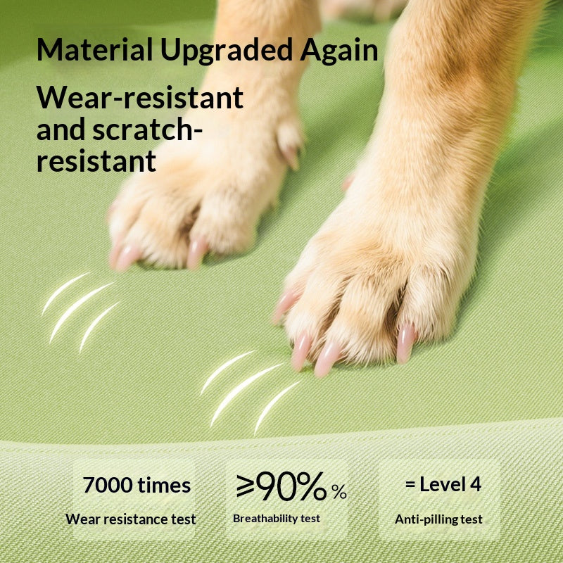 Water-Resistant Cooling Oval Dog Bed
