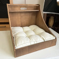 Pet Home Storage Small Solid Wood Bed For Home
