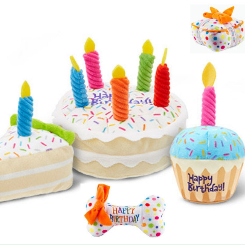 Plush Dog Birthday Gift Toy