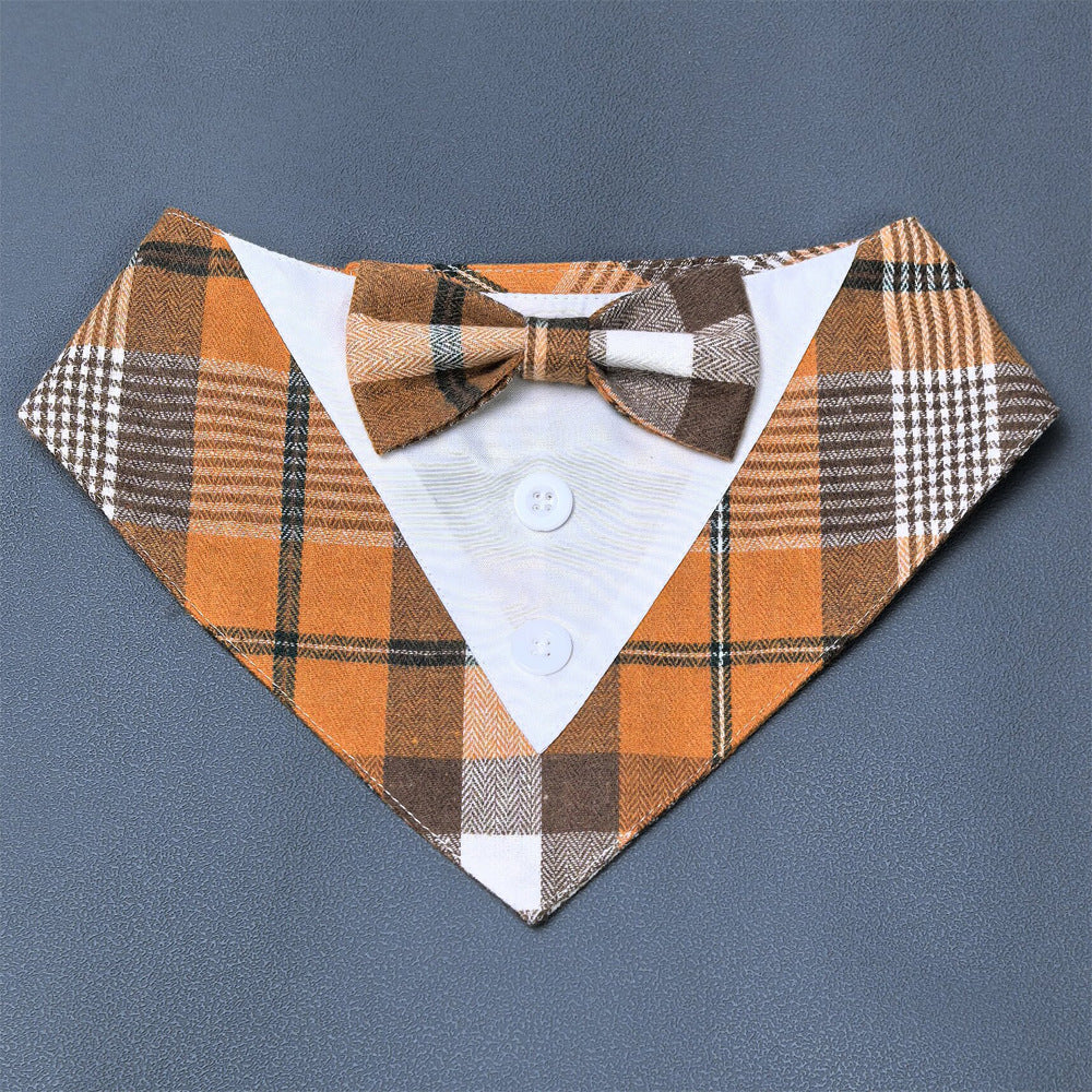 British-Style Dog Bib for Weddings