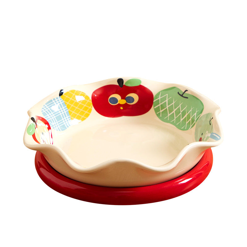 Cartoon Ceramic Pet Bowl