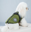 Warm Fleece-Lined Reflective Dog Overalls