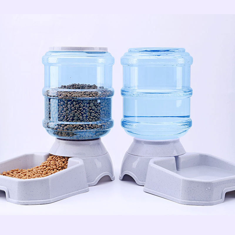 Automatic Pet Feeder And Water Fountain