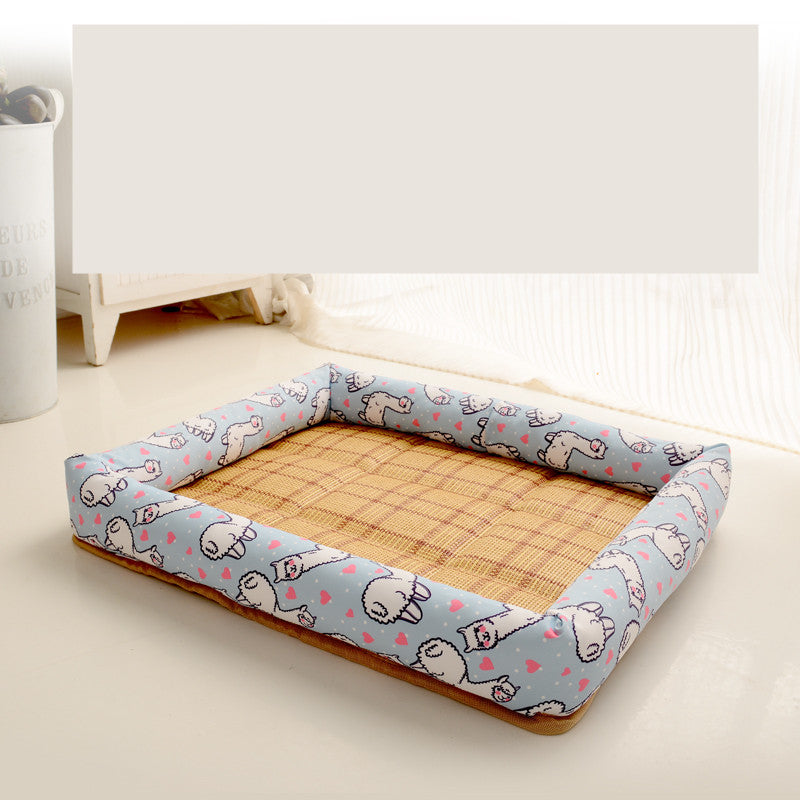 Dog Kennel Summer Season Universal Removable And Washable Mat Mat