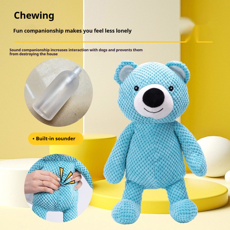 Interactive Plush Companion Dog Toy