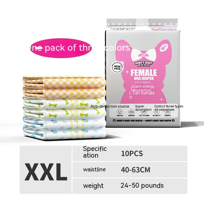 Disposable Female Dog Diaper Pants