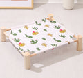 Removable Washable Solid Wood Pet Bed
