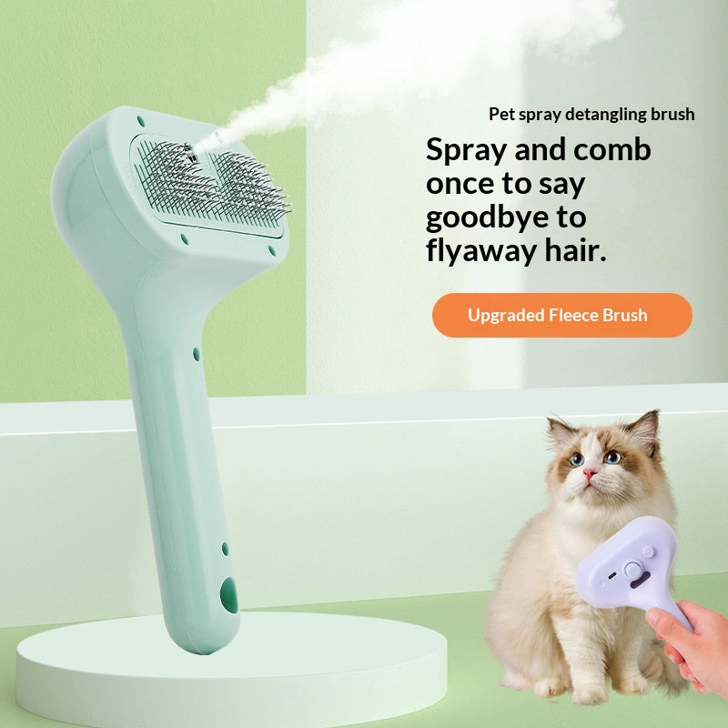 USB-Charging Pet Spray Comb