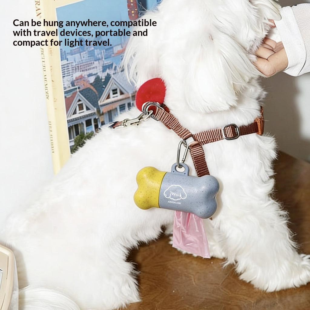 Dog Waste Bag Dispenser For Walks