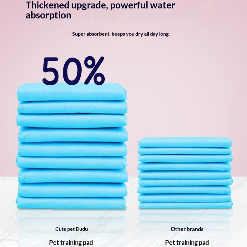 Thickened Deodorizing Dog Potty Pads For Designated Bathroom Use