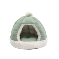 Half Enclosed Kennel Dog Bed Enclosed Kitty Kennel